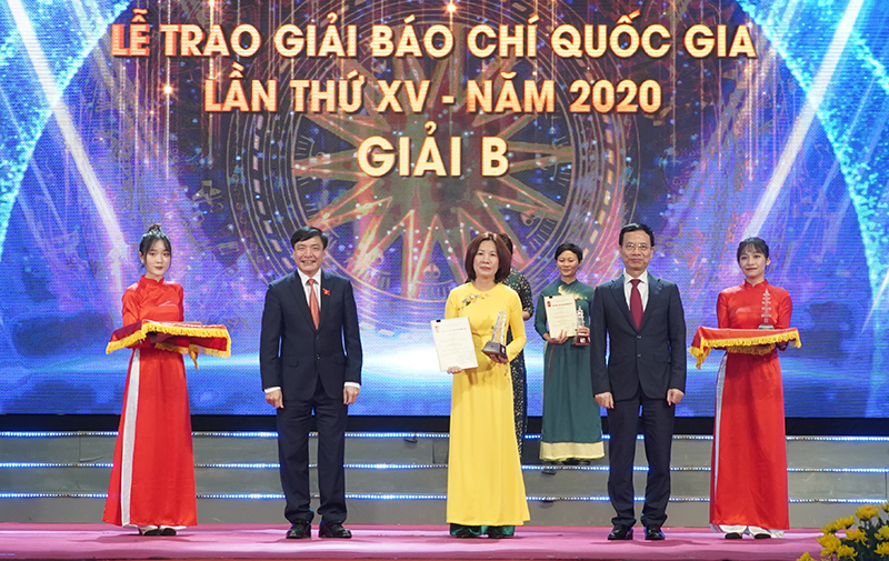 Báo Kinh tế & Đô thị đoạt 2 giải Báo chí Quốc gia lần thứ XV - năm 2020