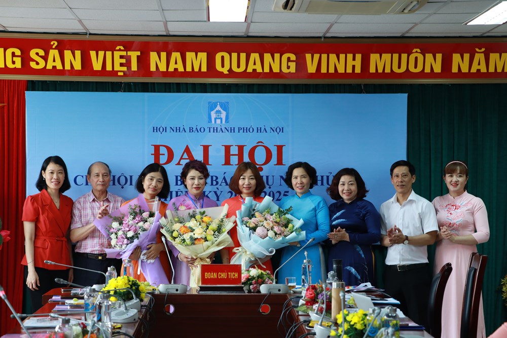 Giới thiệu Chi hội Nhà báo Báo Phụ nữ Thủ đô (nhiệm kỳ 2023-2025)